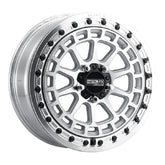 MetalFX Outlaw R Beadlock 17" Wheel Raw Polaris RZR Turbo R & Pro R Ranger 1500 Xpedition