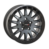 System 3 SB-8 Beadlock 15" Wheels Matte Grey +38mm Polaris RZR Turbo R & Pro R Ranger 1500 Xpedition