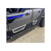 Polaris Xpedition Vented Lower Doors Inserts AJK Offroad Both Polaris Blue No