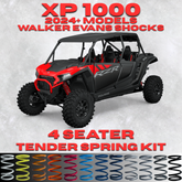 Polaris RZR XP 1000 4 Seater Tender Spring Kit (Walker Evans Shocks)(2024+)