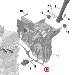 WSRD Dipstick Side Cover Gasket | Can-Am X3