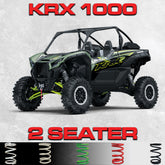 Kawasaki KRX 1000 2 Seater Tender Spring Kit (Non Live Valve Shocks)