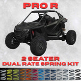 Polaris RZR Pro R 2 Seater Dual Rate Spring Kit