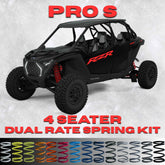 Polaris RZR Pro S 4 Seater Dual Rate Spring Kit