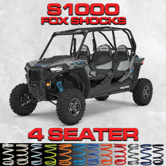 Polaris RZR S 1000 4 Seater Tender Spring Kit (Fox Shocks)