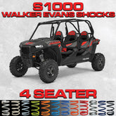 Polaris RZR S 1000 4 Seater Tender Spring Kit (Walker Evans Shocks)