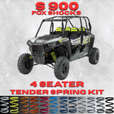 Polaris RZR S 900 4 Seater Tender Spring Kit (Fox Shocks)