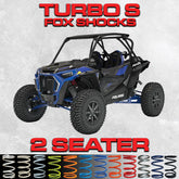 Polaris RZR Turbo S 2 Seat Tender Spring Kit (Fox Shocks)