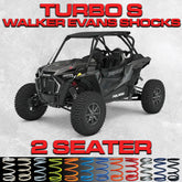 Polaris RZR Turbo S 2 Seater Tender Spring Kit (Walker Evans Shocks)