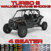 Polaris RZR Turbo S 4 Seater Tender Spring Kit (Walker Evans Shocks)