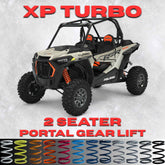 Polaris RZR XP Turbo 2 Seater Portal Gear Lift Spring Kit Upgrade