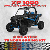 Polaris RZR XP 1000 2 Seater Tender Spring Kit (Walker Evans Shocks)