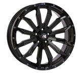 High Lifter by STI HL21 24" Wheels Black Polaris RZR Turbo R & Pro R Ranger 1500 Xpedition