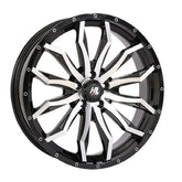 High Lifter by STI HL21 24" Wheels Machined Polaris RZR Turbo R & Pro R Ranger 1500 Xpedition