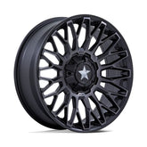 MSA Clubber 15" Wheels Matte Black DDT Polaris RZR 1000 XP / Ranger XP 900/1000