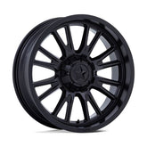 MSA ThunderLips 20" Wheels Matte Black Polaris RZR Turbo R & Pro R Ranger 1500 Xpedition