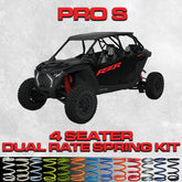 Polaris RZR Pro S 4 Seater Dual Rate Spring Kit