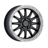 Raceline Alpha Beadlock 17" Wheels Gunmetal (+25mm) Polaris RZR Turbo R & Pro R Ranger 1500 Xpedition
