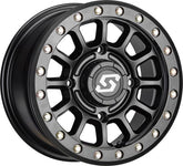Sedona Sano Beadlock 14" ATV Wheels Black Honda Rincon Yamaha Rhino Kawasaki Brute Force Suzuki KingQuad