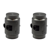 Tubing Disconnect - 2 Pack - Interlocking Tubing Coupler - Off Road Trucks, Jeeps, ATV, SXS AJK Offroad 1.75"