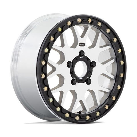 KMC Grenade Beadlock 15" Wheels Machined +38mm Polaris RZR Turbo R & Pro R Ranger 1500 Xpedition