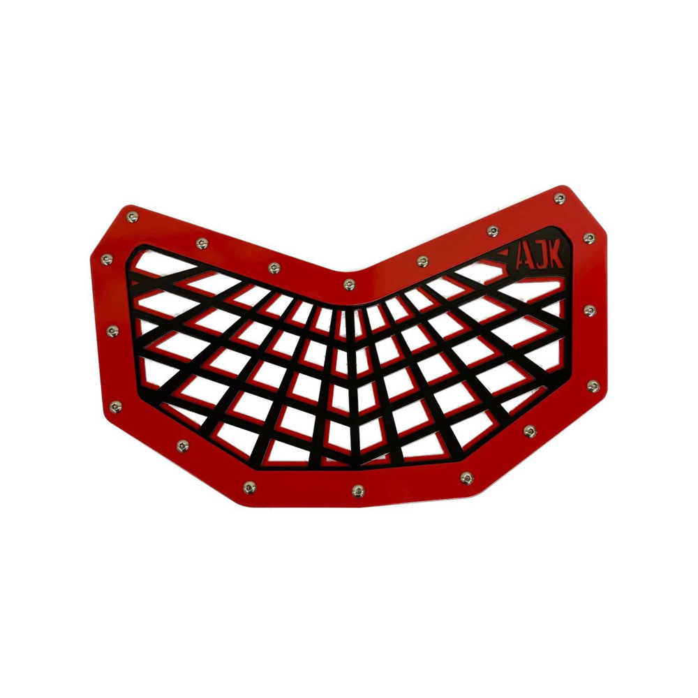 Can-Am X3 B-18 Grill  AJK Offroad Red