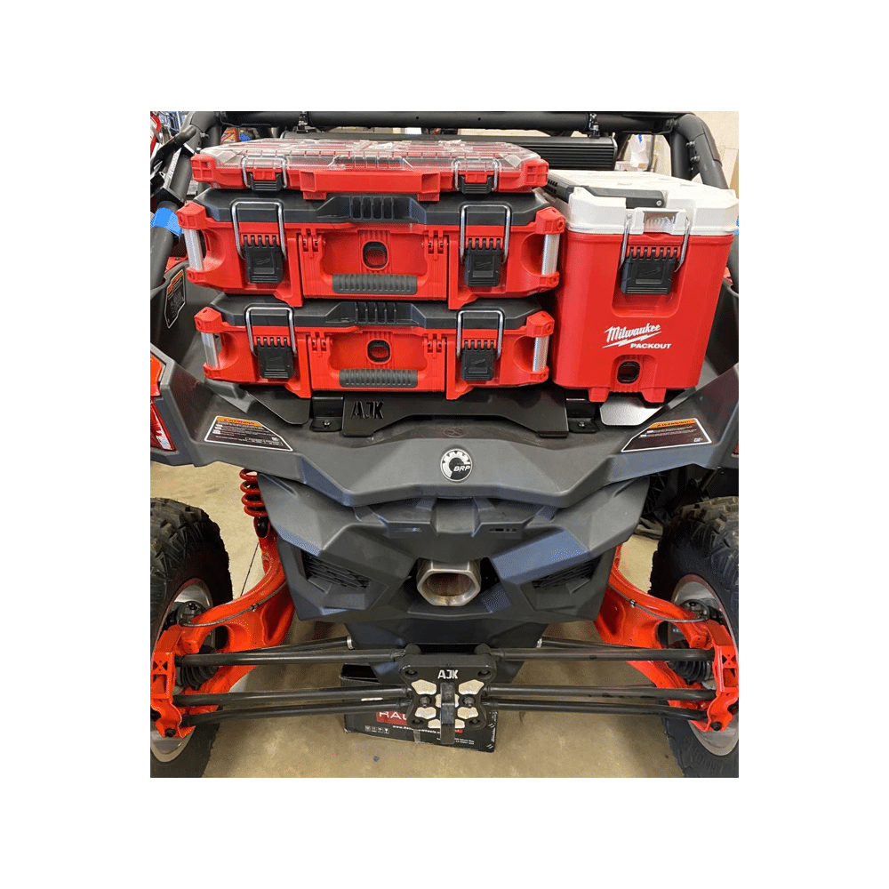 Can-Am X3 Milwaukee Packout Mount 1.5  AJK Offroad