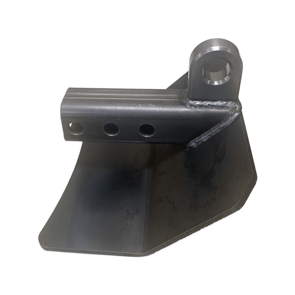 Hitch Skid with Recovery Point Short  AJK Offroad