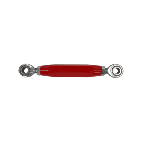 Polaris Pro R Sway Bar Link by AJK Offroad in Red in Product View