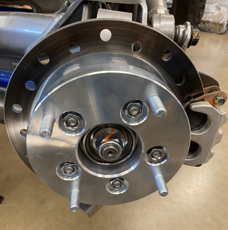 Polaris Pro R / Turbo R / Xpedition Wheel Spacers / Adapters by AJK Offroad on A Wheel