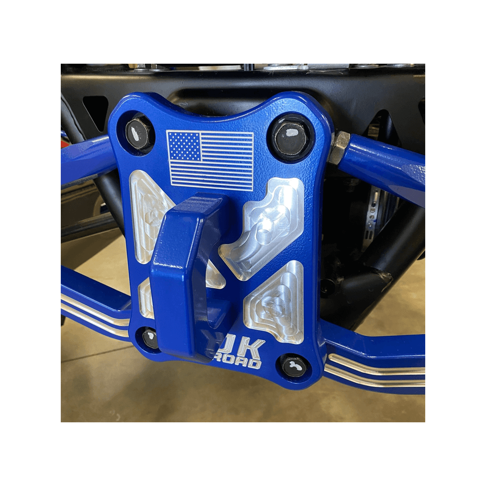 Polaris Pro R / Turbo R Billet Radius Rod Plate / Pull Plate  AJK Offroad No Orange Madness