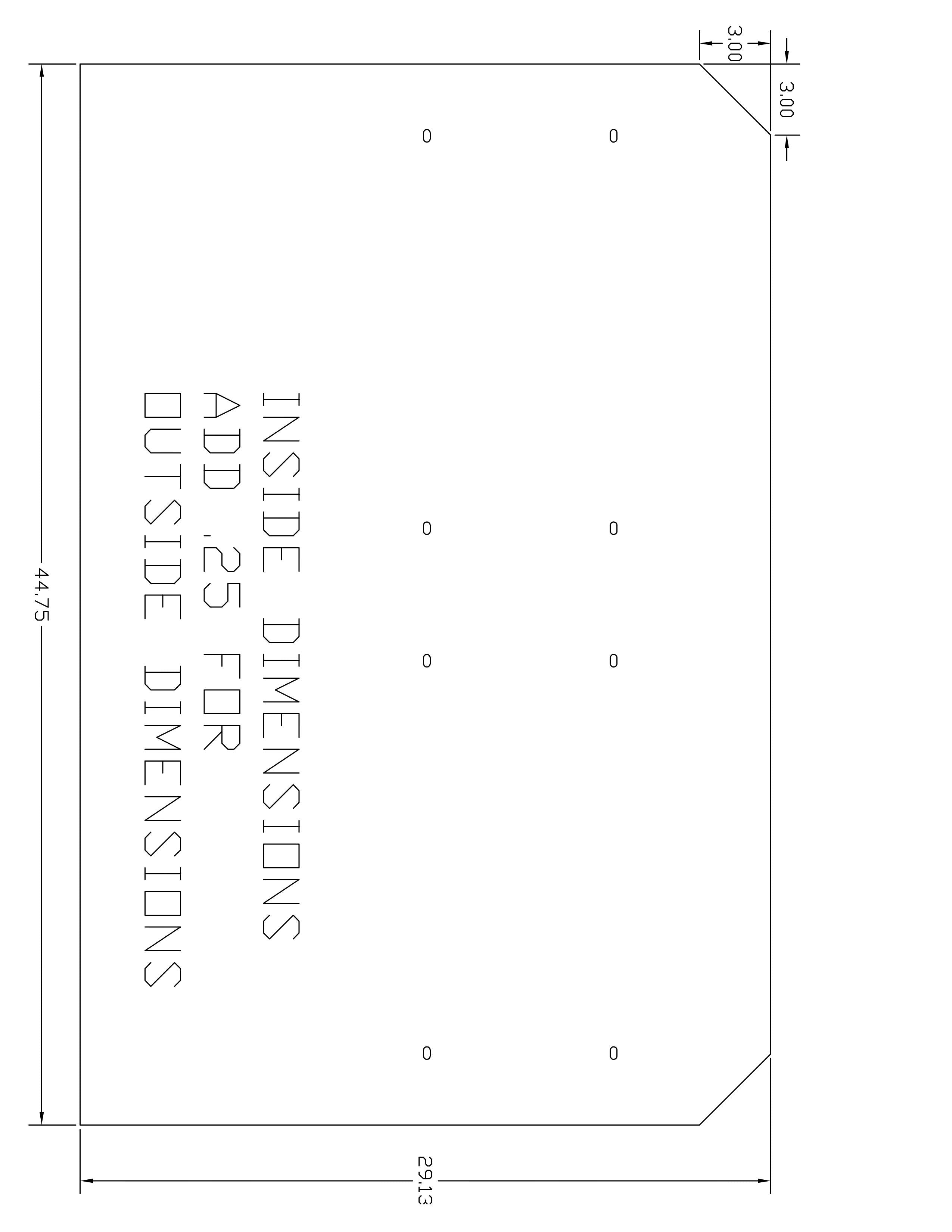 Dimension Markup for Polaris Bed by AJK Offroad
