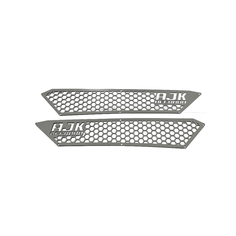 Polaris RZR XP Vent Cover 2024 model year  AJK Offroad Ghost Gray