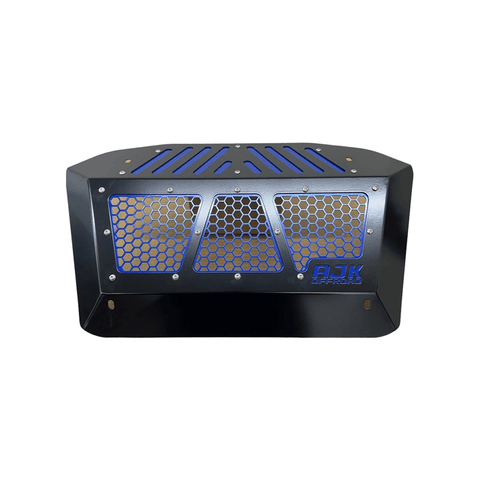 Polaris Xpedition Exhaust Cover  AJK Offroad Polaris Blue