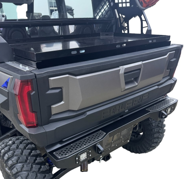 Polaris Xpedition Rear Bumper by AJK Offroad High Side View
