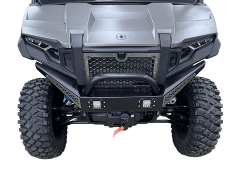 Polaris Xpedition Front Bumper by AJK Offroad Front Close Up of Bumper