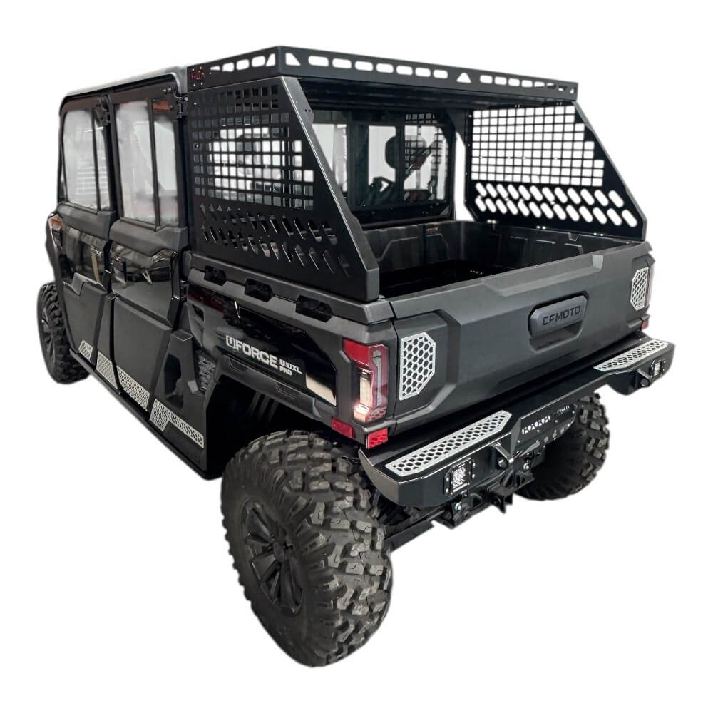CF Moto UForce U10 Tall Bed Rack with Enclosure
