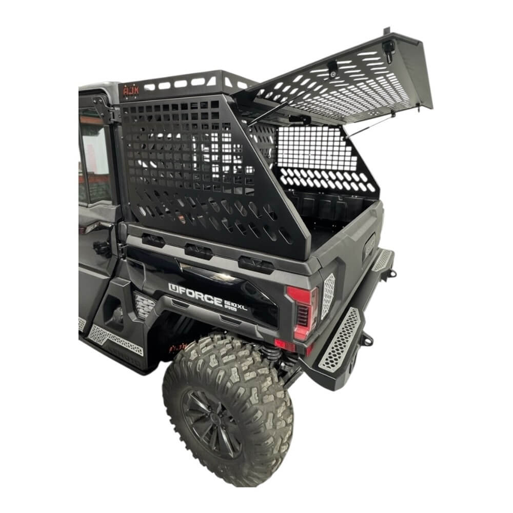 CF Moto UForce U10 Tall Bed Rack with Enclosure