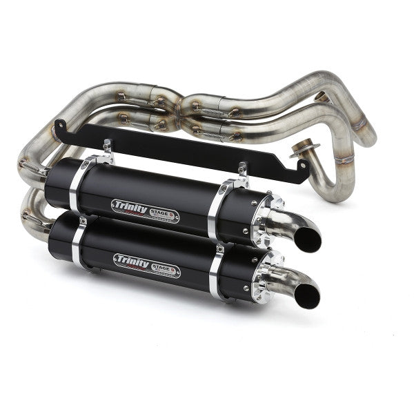 HONDA TALON DUAL EXHAUST SYSTEM BLACK
