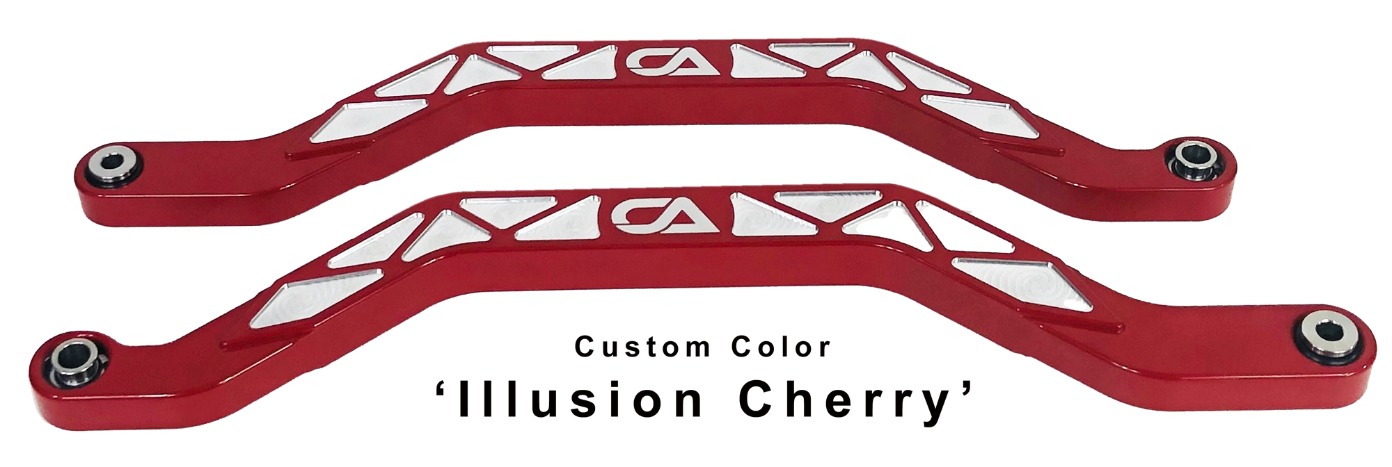 Honda Talon X and R Billet High Clearance Radius Rods | CA Technologies USA Our high clearance rods were designed with strength, dependability, and affordability all in mind. Our rods finish in the absolute largest rods on the market. We have a finished thickness of 1.25 inches throughout the entire center of the rod where it really counts, and a finished height of the rod at over 1.5 inches. Our rods also boast a full 3 INCHES OF ADDED GROUND CLEARANCE