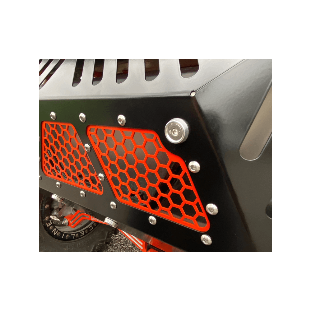 Honda Talon Exhaust Cover  AJK Offroad