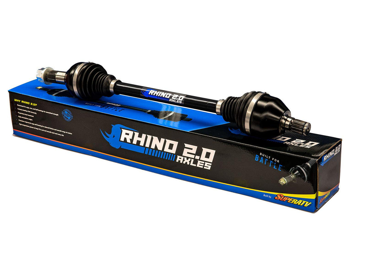 POLARIS RZR TURBO R HEAVY-DUTY AXLES—RHINO 2.0