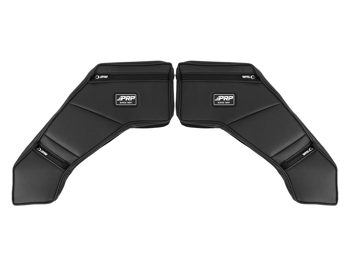 Rear Door Bags with Knee Pad for 16+ Polaris General (Pair)