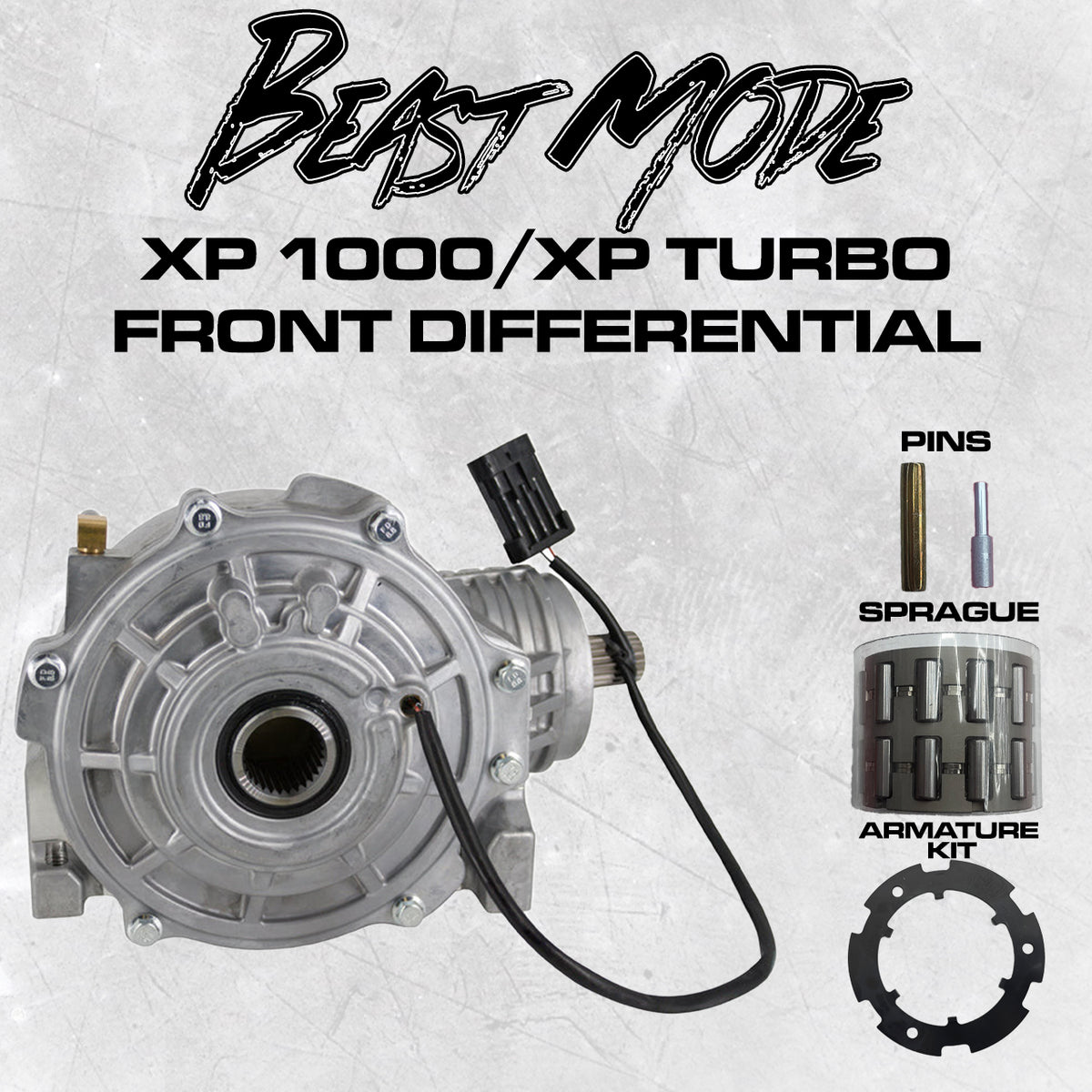 Polaris RZR XP 1000 & XP Turbo Beast Mode Front Differential