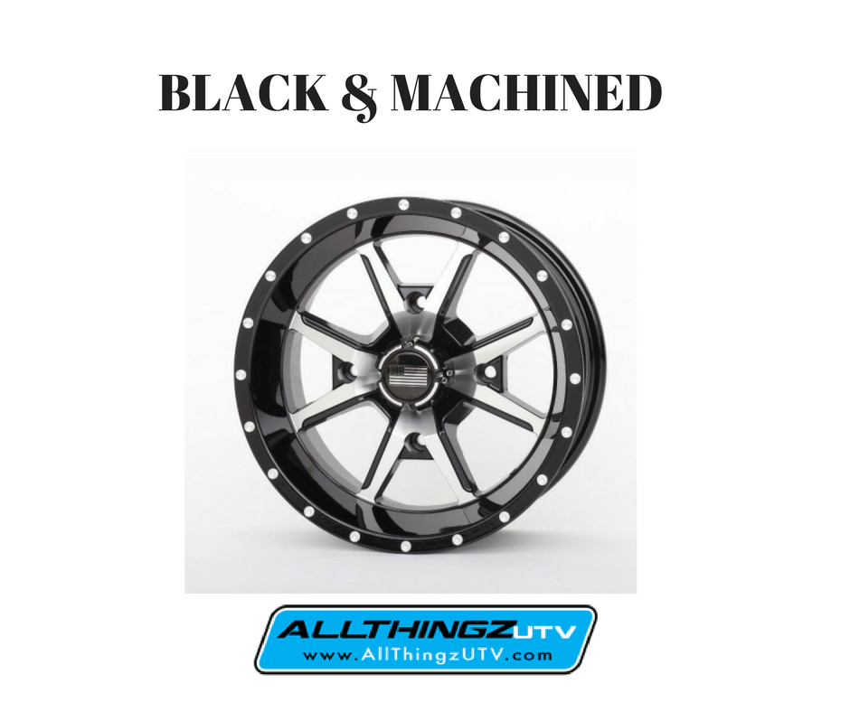 New  Frontline 556 14x7 4+3 offset Wheels (lifetime warranty)