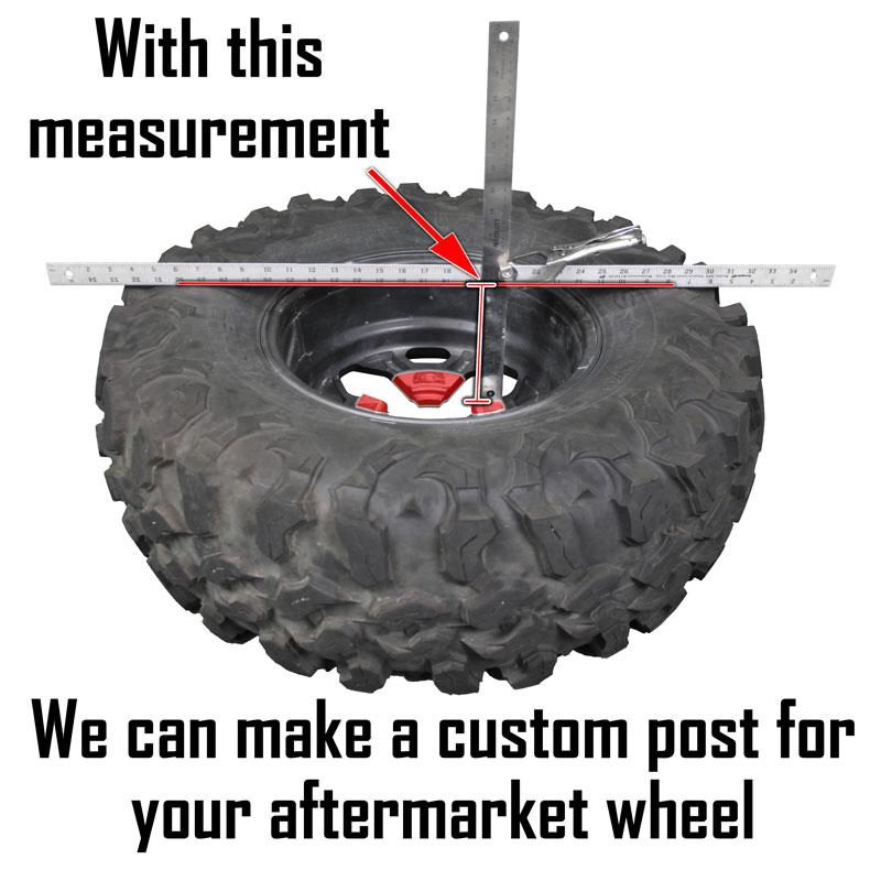 Polaris RZR XP Dual Clamp Spare Tire Mount