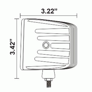 Cube Flood Light  AJK Offroad