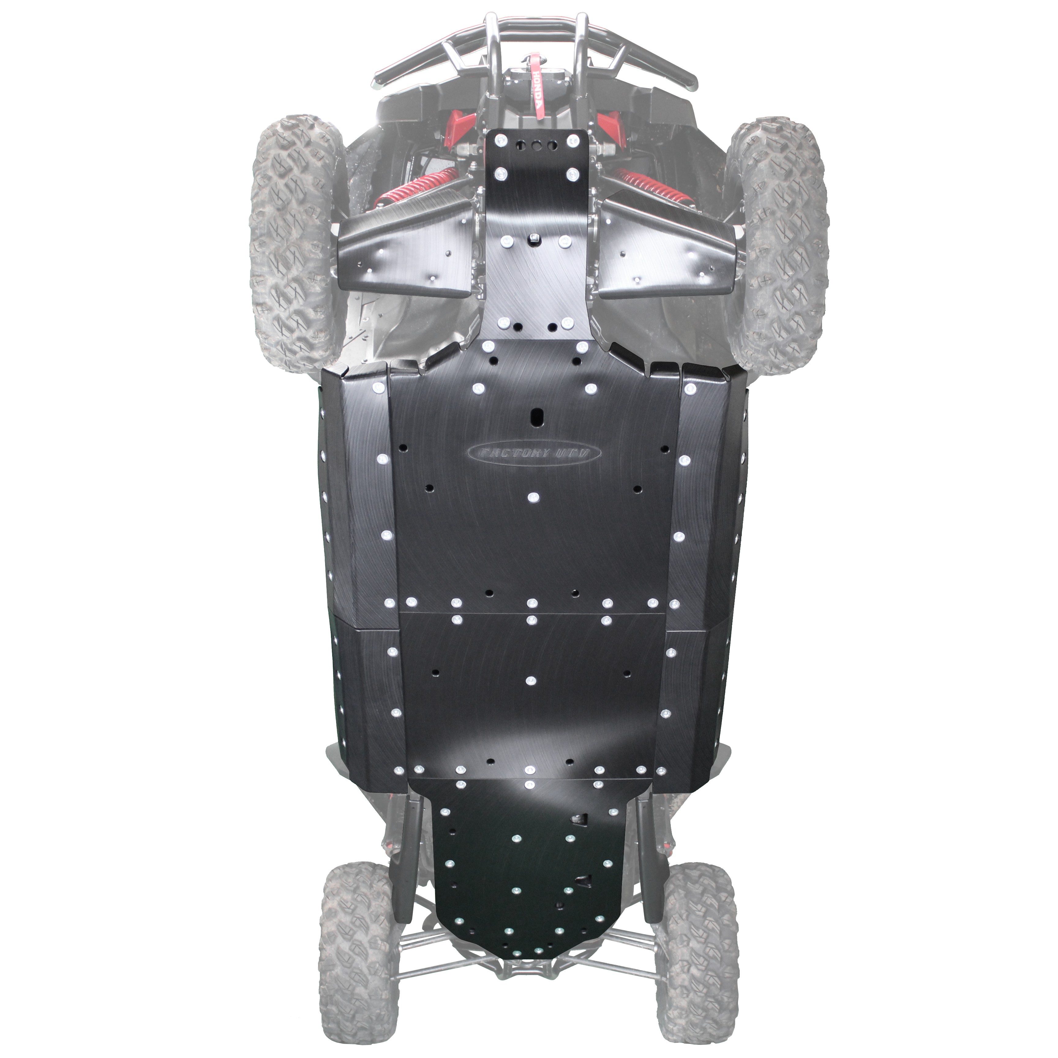 Honda Talon 1000x-4 UHMW Skid Plate and Rock Sliders