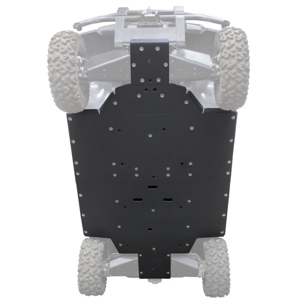 Kawasaki Mule Pro UHMW Skid Plate with Rock Sliders