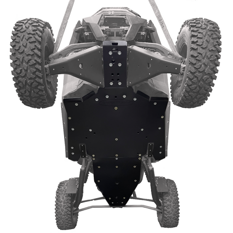 Polaris RZR Turbo R UHMW Skid Plate